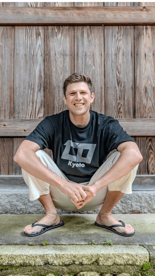 Judging a pitch event in Kyoto